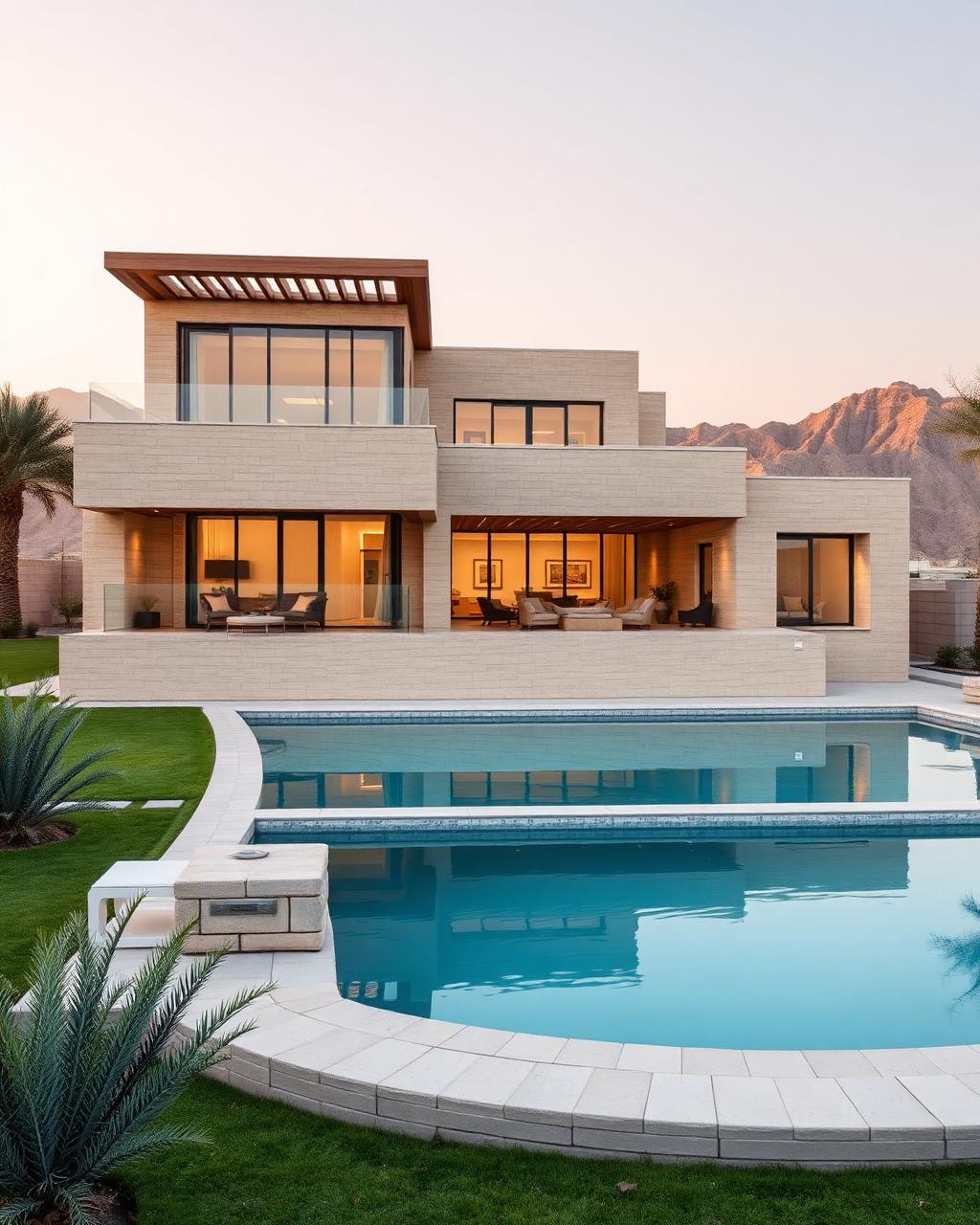 Al Ahlam District luxury villas with private pool in Sultan Haitham City Oman