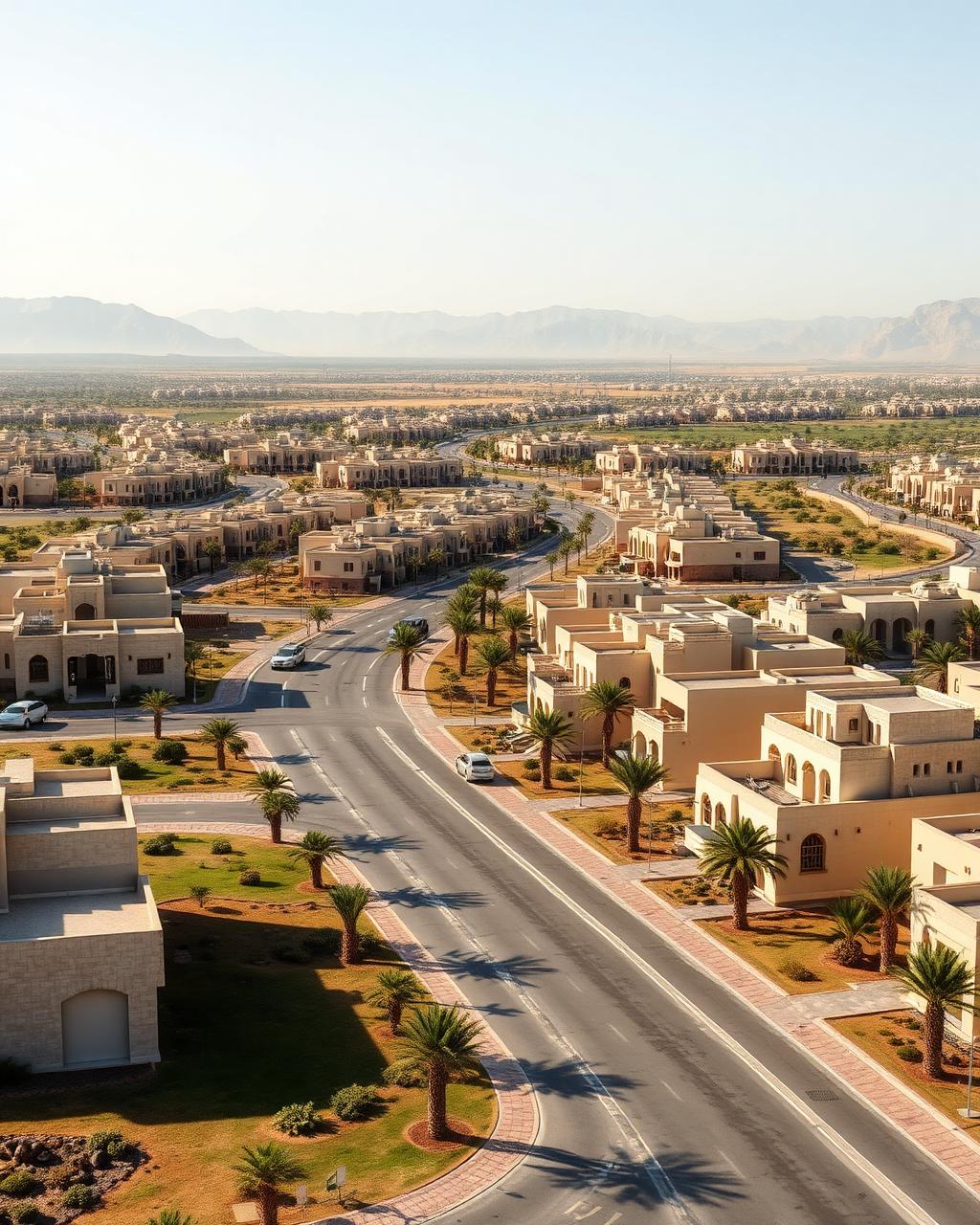 Hay Alwafa master-planned residential district in Sultan Haitham City Oman