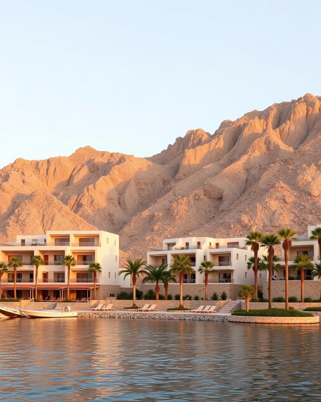 Muscat Bay apartments and villas in Oman resort-style coastal community
