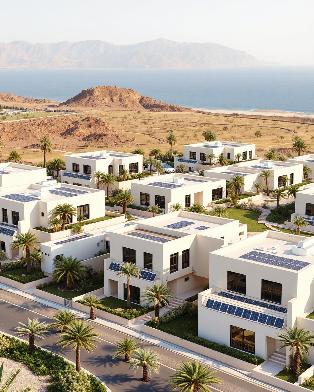 Yiti Oman coastal off-plan property development with sea and mountains